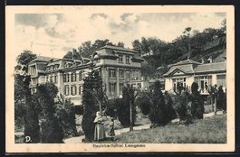 Langnau / BE, Bezirks-Spital vom Garten 