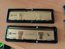 Apacer DDR3 RAM 4GB Set (2x 2GB 1333MHz) mit Kühlkörper