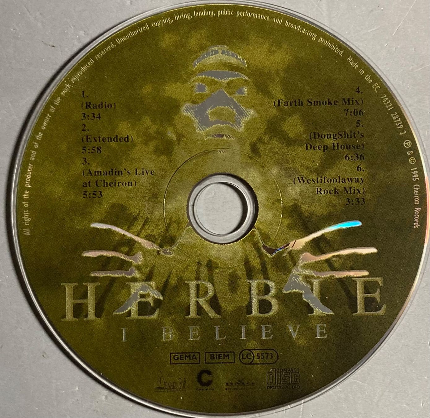 CDs: HERBIE - I BELIEVE – Gebraucht aus Poliez-Pittet von Newtown-Records 1