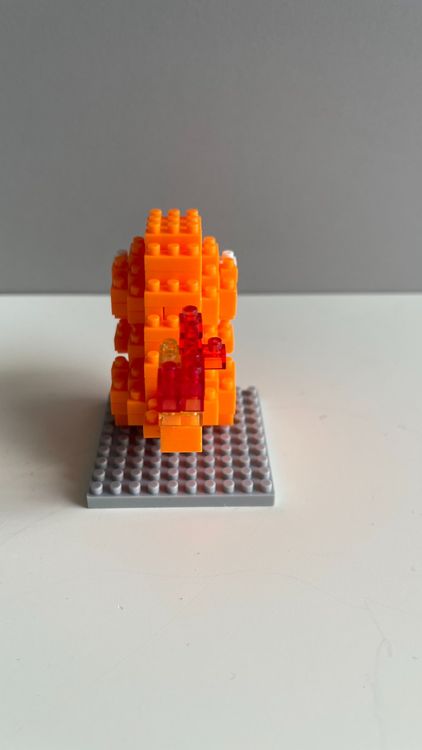 Mini lego pokémon Salamèche pokeball, bloc de construction