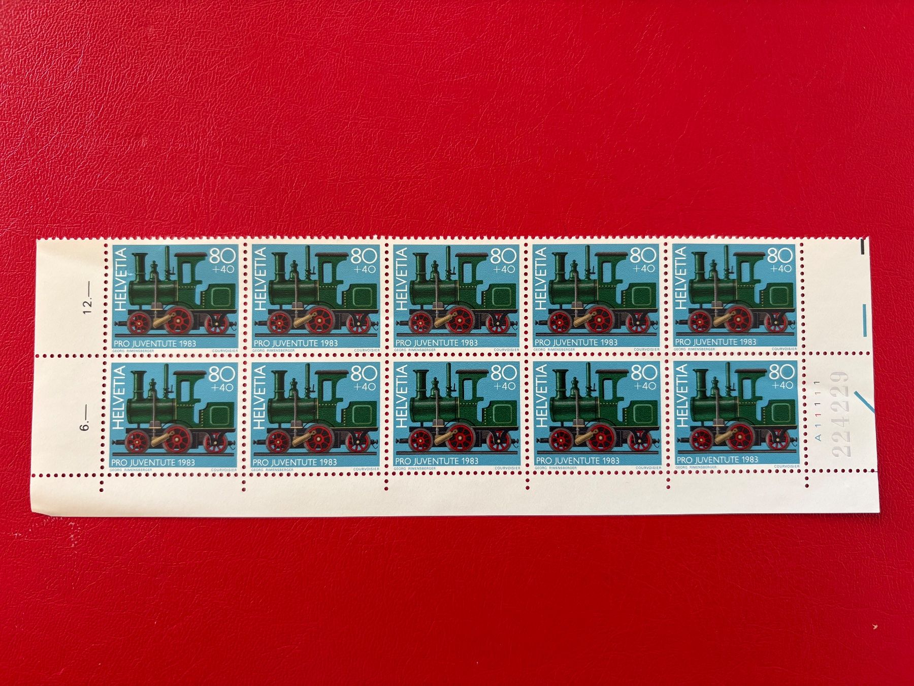 Tutti i francobolli: Frankaturware / Pro Juventute 1983 / Postfrisch – Usato da St-Légier-Chiésaz venduto da Theo006