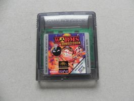 Nintendo Gameboy Game Boy Color Spiel Worms Armageddon