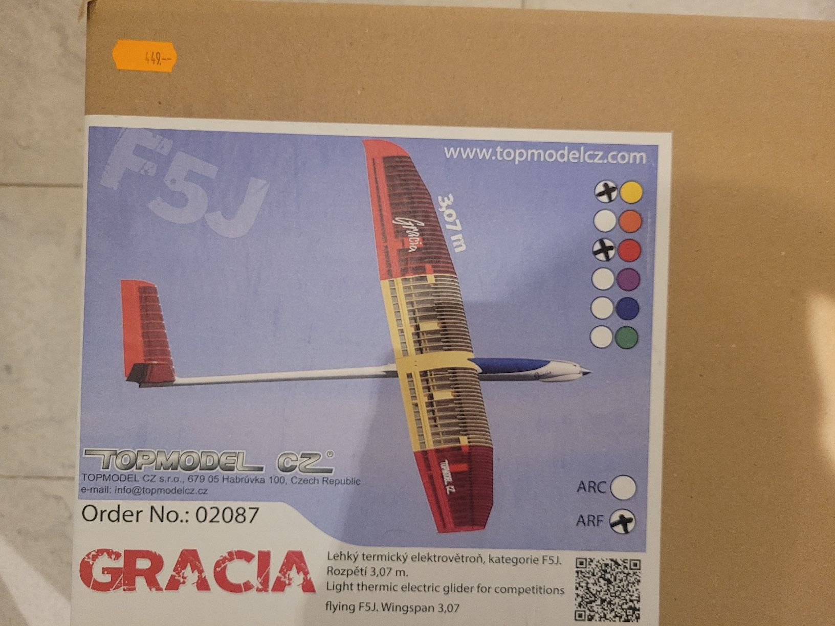 Modellismo RC: Gracia V Baukasten – Nuovo e nell'imballaggio originale da Wattenwil venduto da hps_z6w9