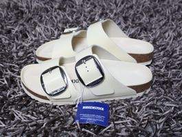 Birkenstock, Arizona Big Buckle, Gr. 41, komplett Leder, NEU
