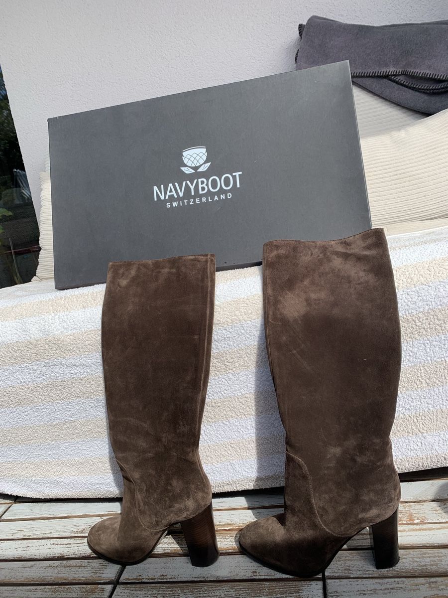 Navyboot Scarpe da donna: Rauleder Navyboot Stiefel, Gr. 39 – Nuovo (secondo la descrizione) da Uster venduto da snickers3 1