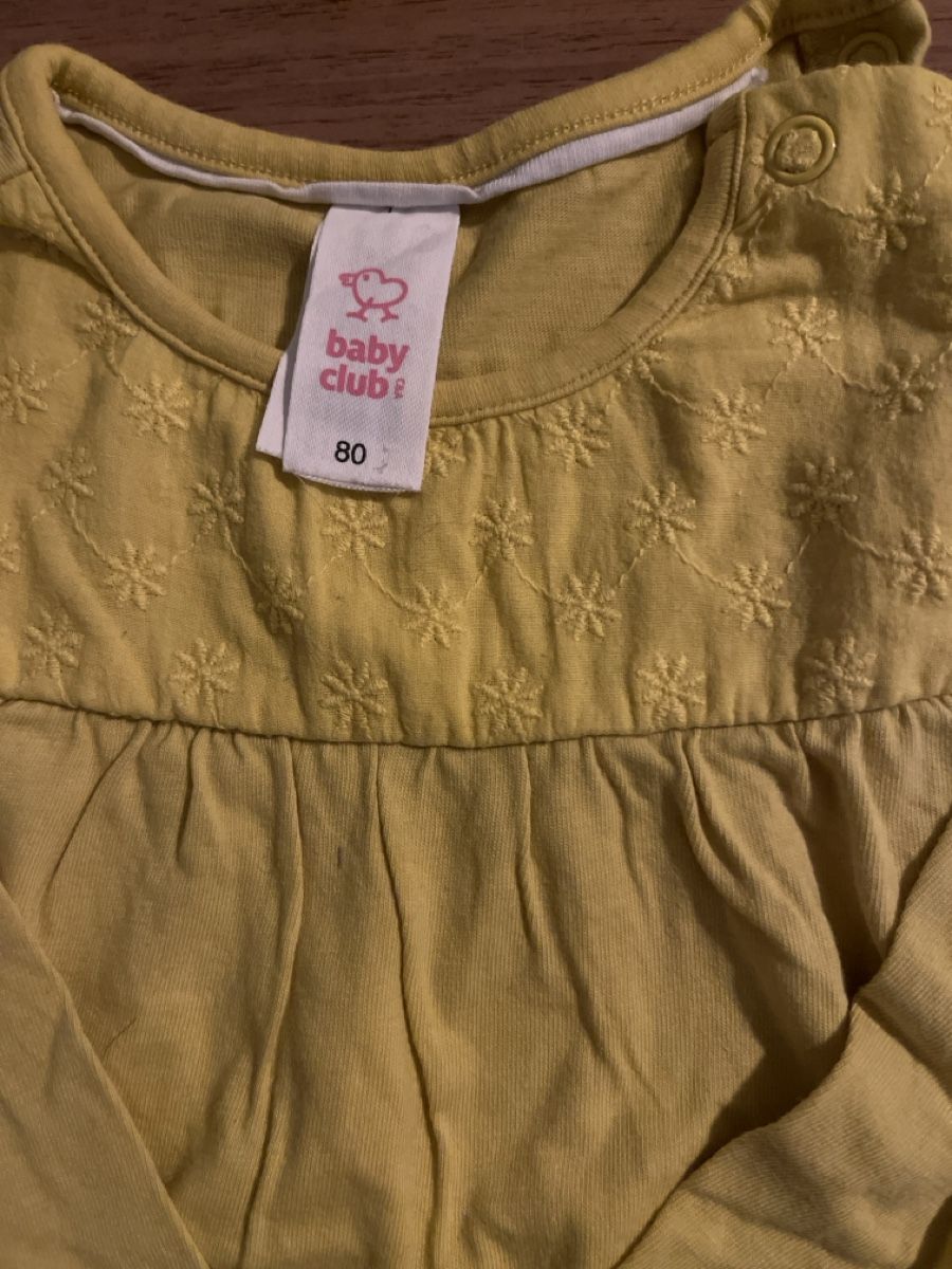 C&A Maglioni & Felpe: Langarmshirt Gr. 80, Gelb – Usato da Basel venduto da HugChristine 1