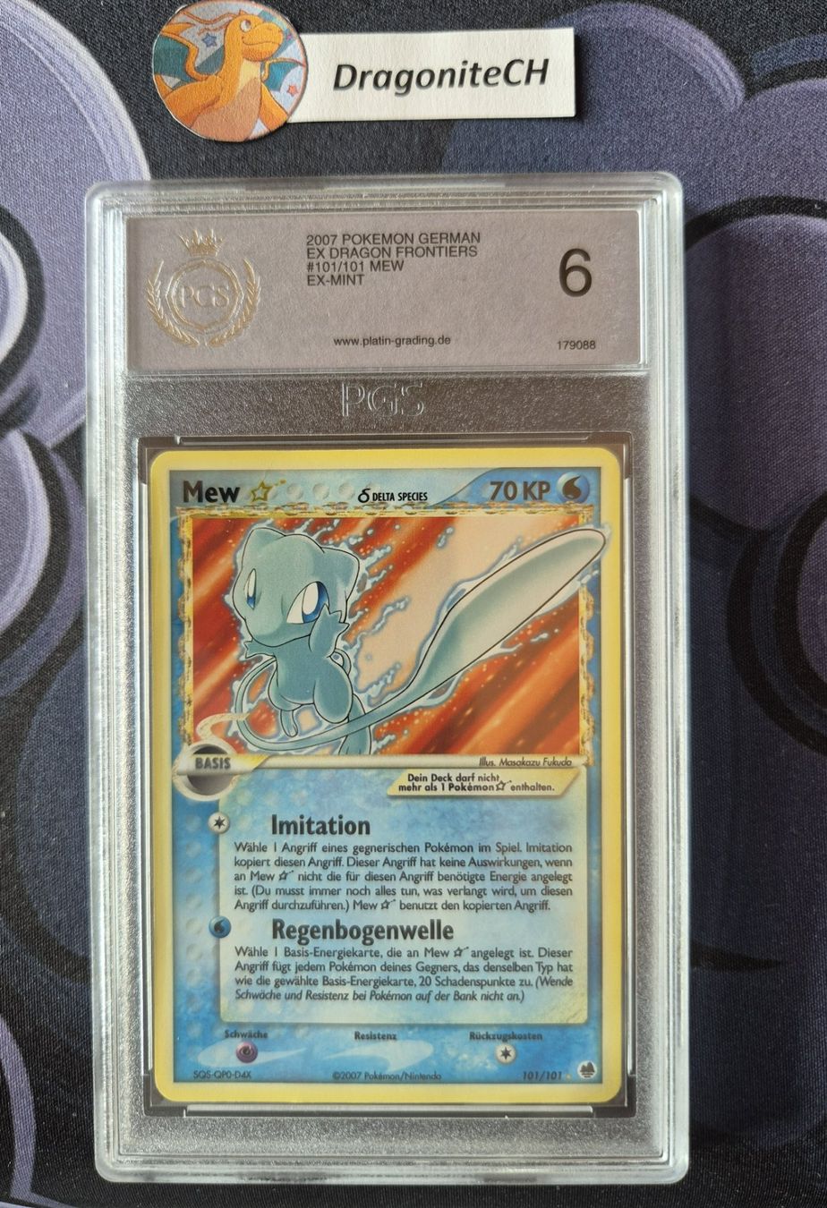 Pokémon Carte collezionabili: Pokemon Karte Mew Goldstar – Usato da Hünenberg venduto da DragoniteCH
