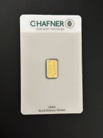 Goldbarren 1g Chafner LBMA