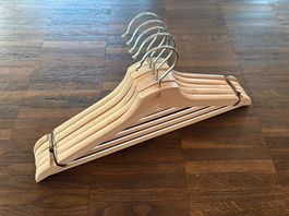 30 BUMERANG Ikea Kleiderbügel Holz
