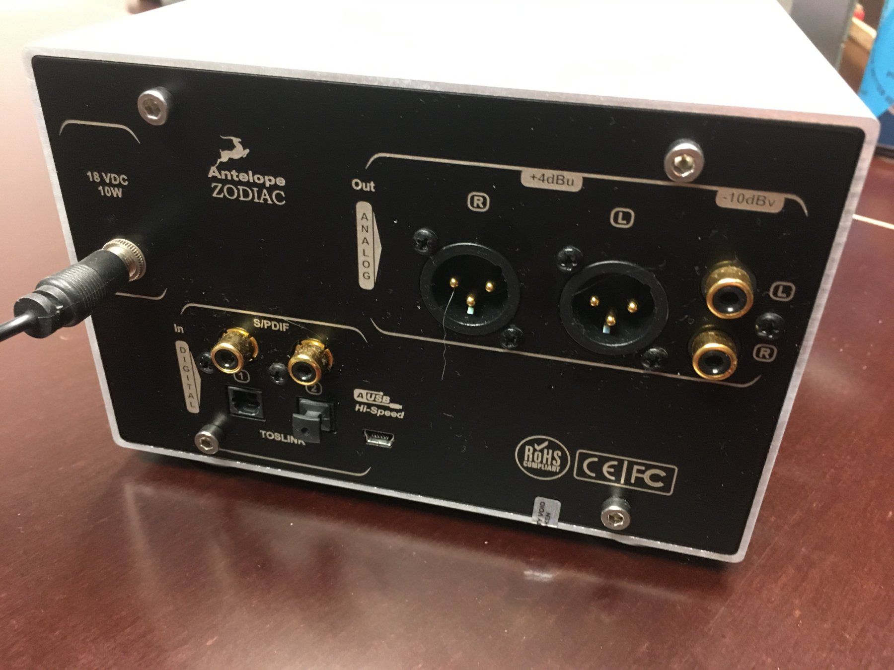 Konverter: Studio DAC Wandler Antelope Zodiac – Gebraucht aus Blauen von Jamajobos 2