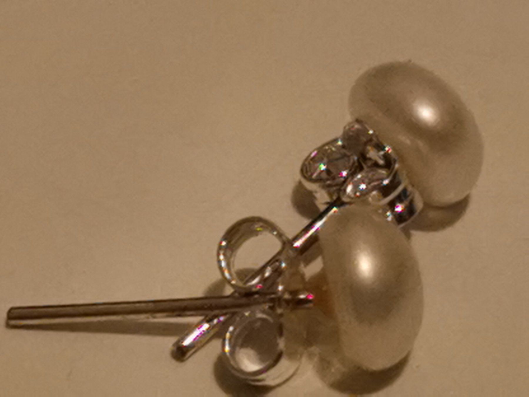 Boucles d'oreille: Echtperlen Damen Ohrstecker – Neuf (Voir description) à Schlieren par vlalif