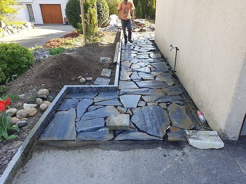 Pietre & tegole: Quarzit Polygonalplatten-Garten-Terrassenplatten 2-3cm/30m2 – Nuovo e nell'imballaggio originale da Olten venduto da jf7_gkj6 3