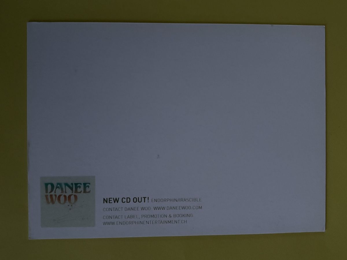 Cartoline postali: AK von Danee Woo / Sängerin – Usato da Rümlang venduto da Kartenpost1 1