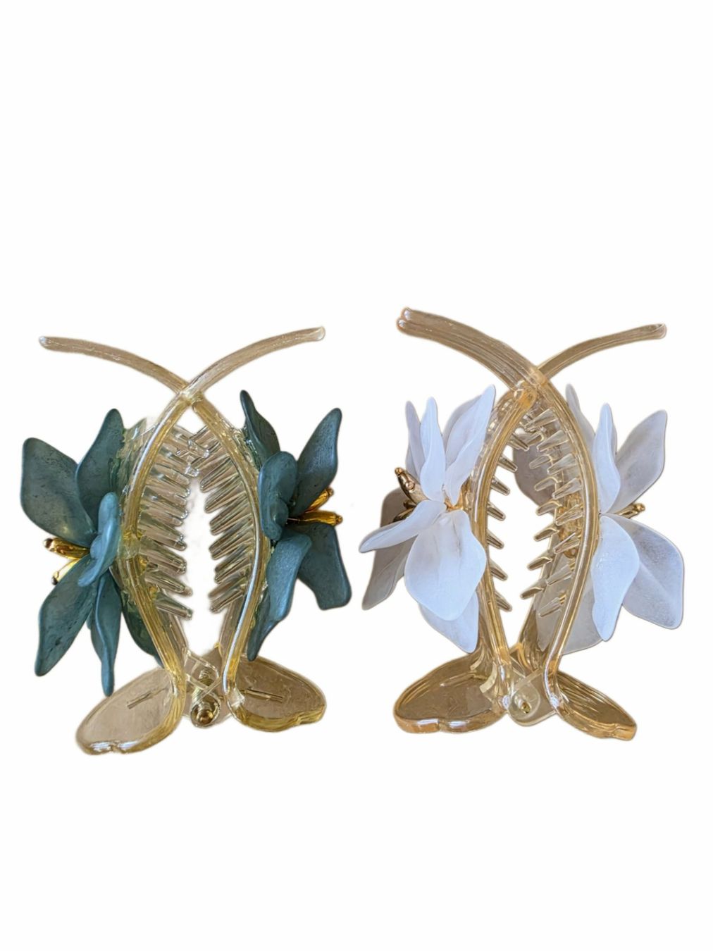 Accessori per capelli: FLORAL HAIR CLAW CLIPS – Nuovo (secondo la descrizione) da Einsiedeln venduto da Lirpae 3