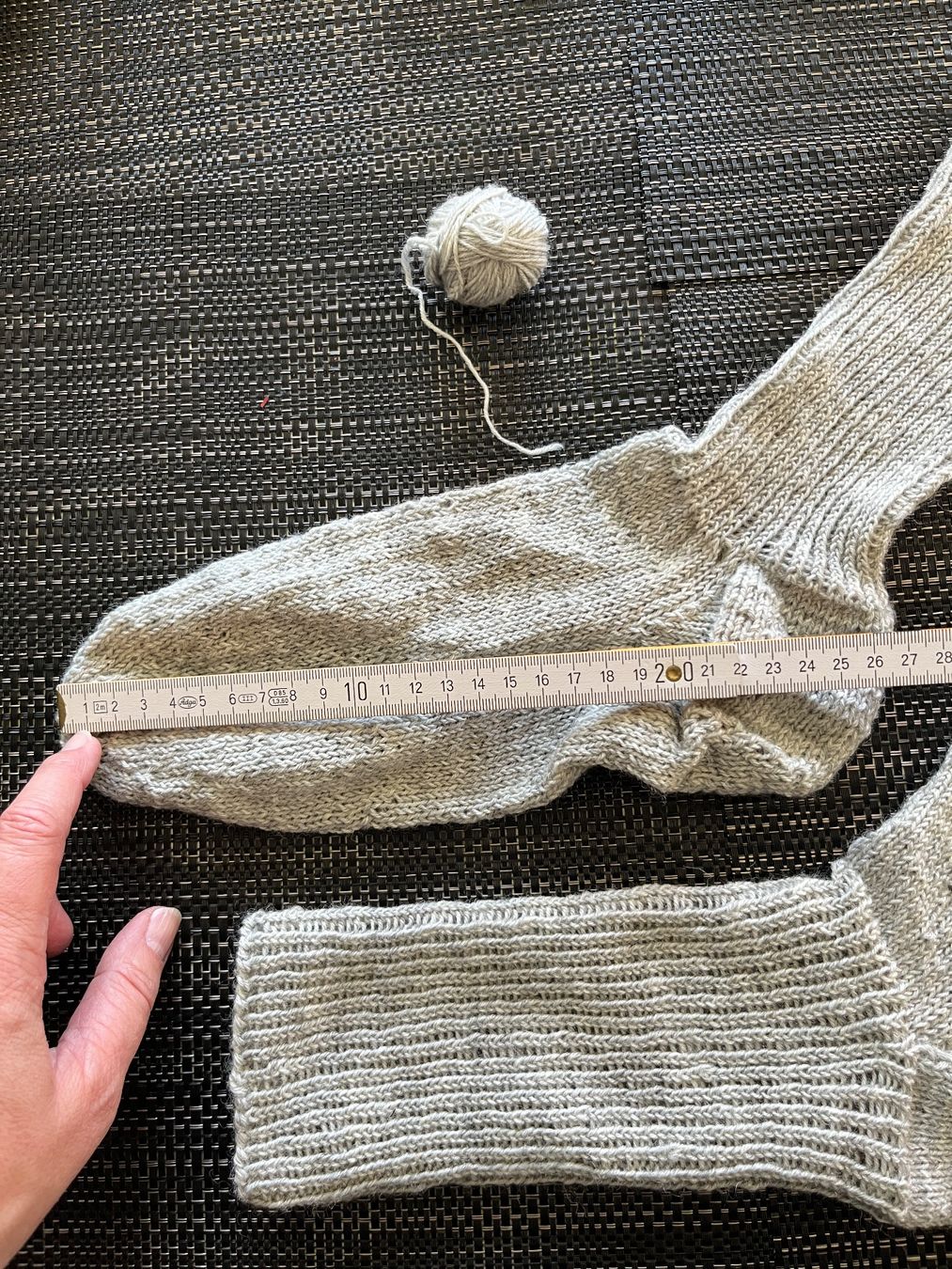 Calze: Handgestrickte Socken, ca Grösse 39/40 – Nuovo e nell'imballaggio originale da Baar venduto da Aatina 3