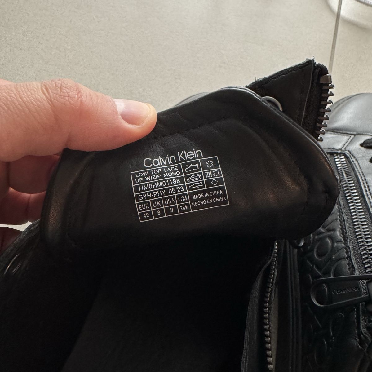 Calvin Klein Scarpe da uomo: Herren Calvin Klein Sneakers Grösse 42 – Nuovo (secondo la descrizione) da Hinwil venduto da norisenya 2