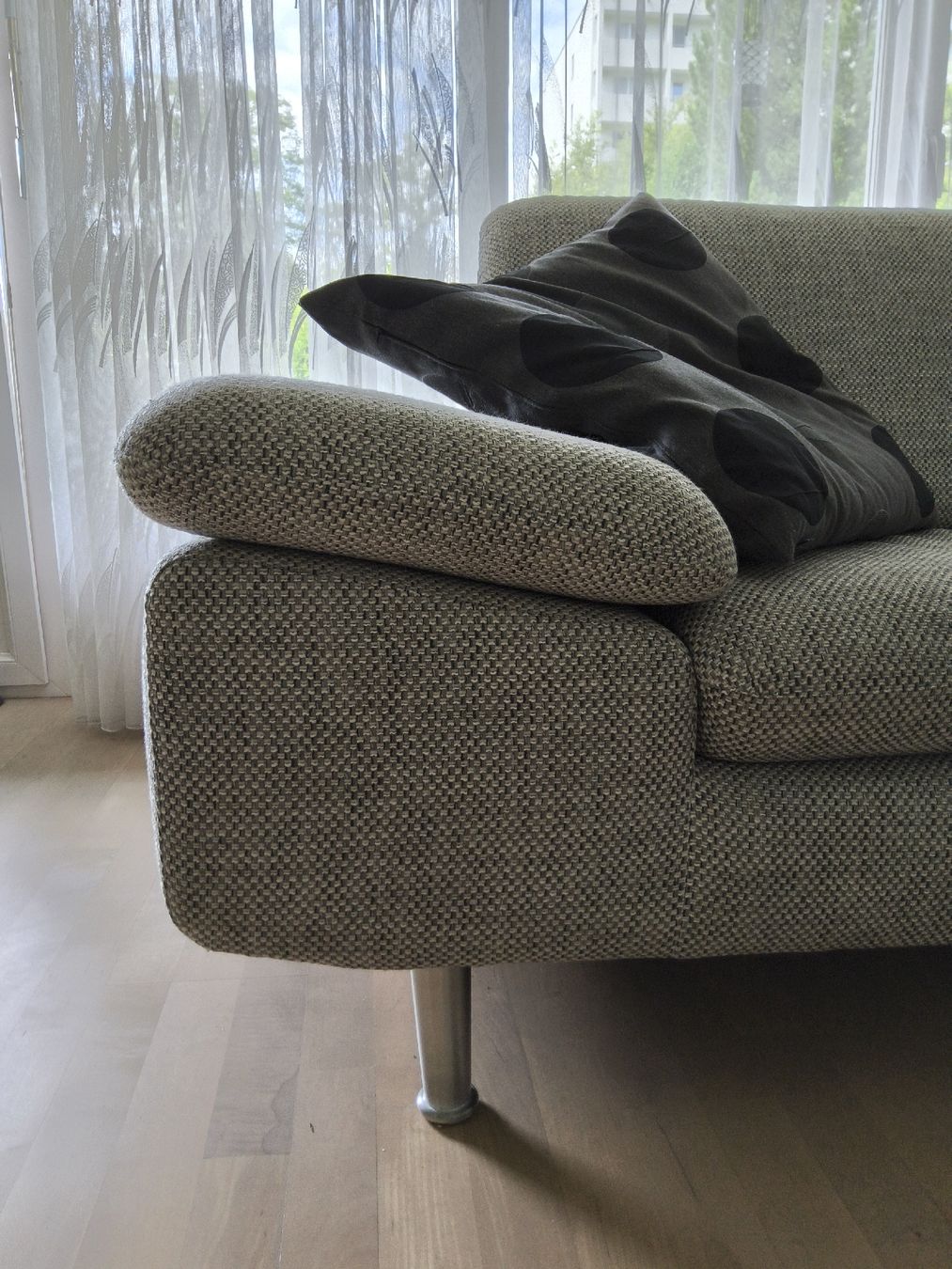 Divani: Sofa mit Chaiselongue von W. Schillig – Usato da Basel venduto da Blaetz 1