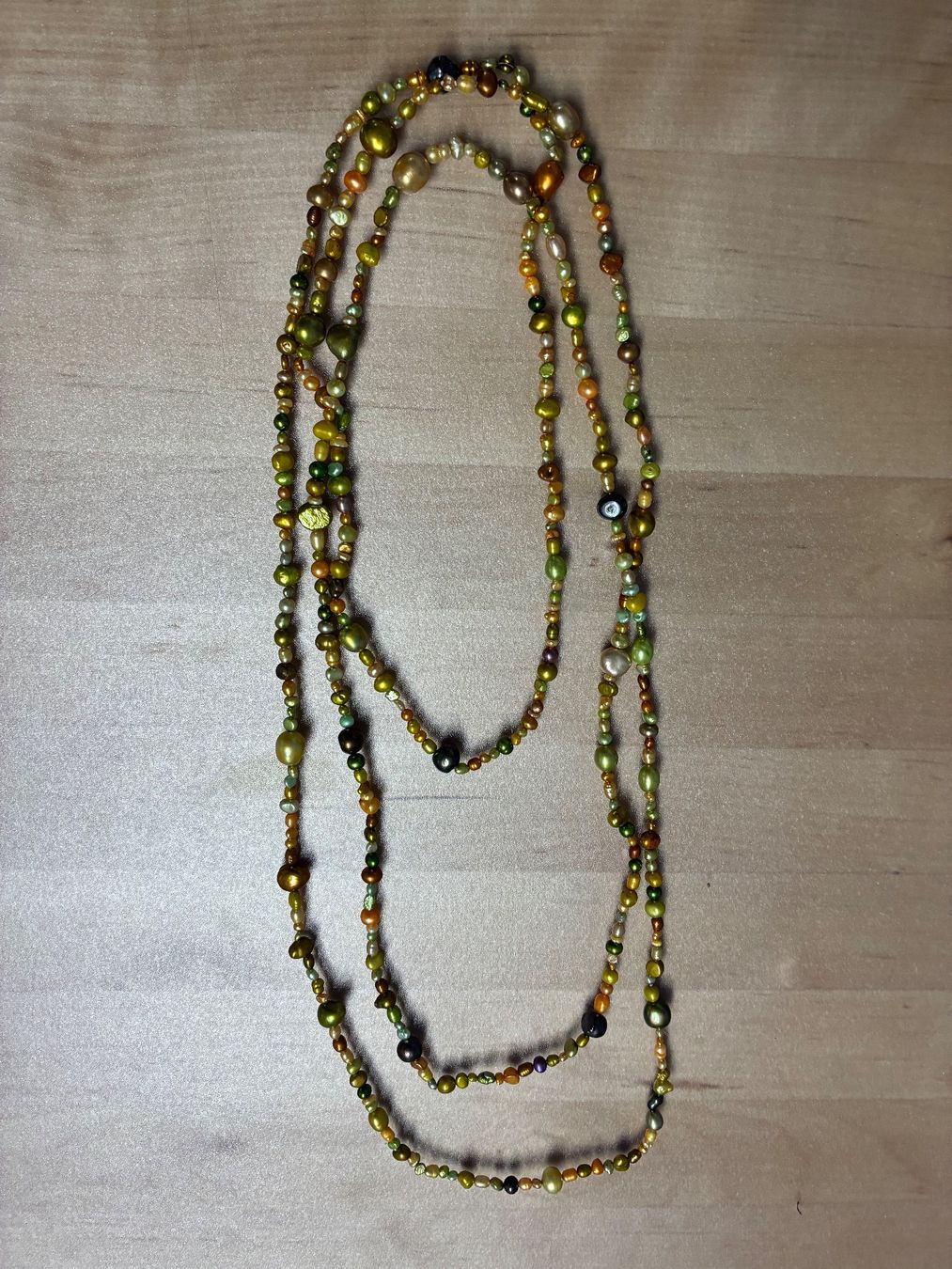 Catenine: Bunte Süsswasserperlenkette – Usato da Zürich venduto da van_5xbk 1
