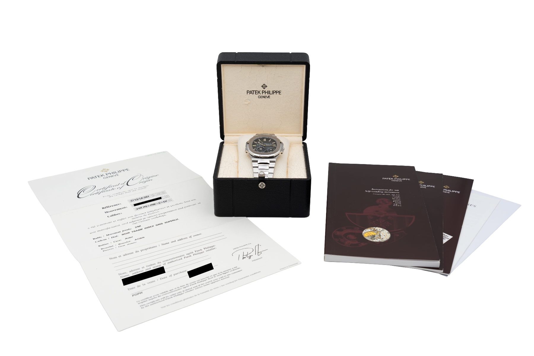 Patek Philippe Orologi: Patek Philippe Nautilus 3 dots first generation Full set – Nuovo e nell'imballaggio originale da Genève venduto da aspaklariacollection 8