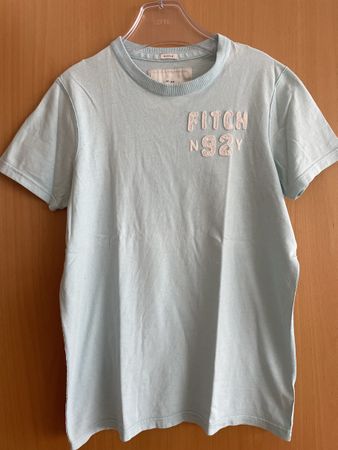 T-Shirt Abercrombie & Fitch hellblau Grösse L