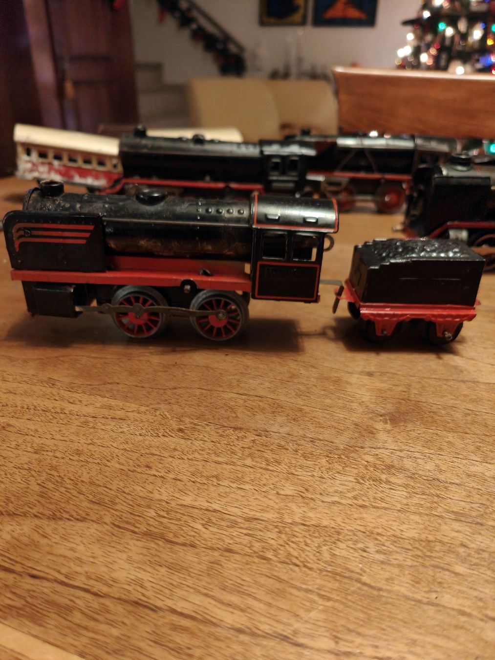Modelleisenbahnen: Dampflokomotive mit Tender, Spur 0. – Gebraucht aus Flumenthal von mar_wyw8