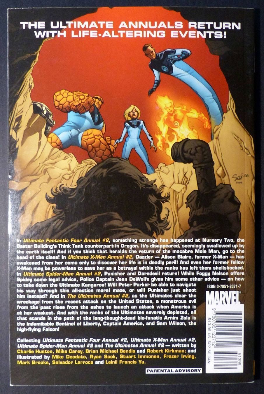 Fumetti: ULTIMATES 2 ANNUAL 1 + SPIDER-MAN ANNUAL 2 TPB MARVEL 2005-6 – Usato da Lugano venduto da YouWantUS 4