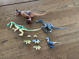 LEGO Jurassic World Dinosaurier Set, viele Figuren, super Er