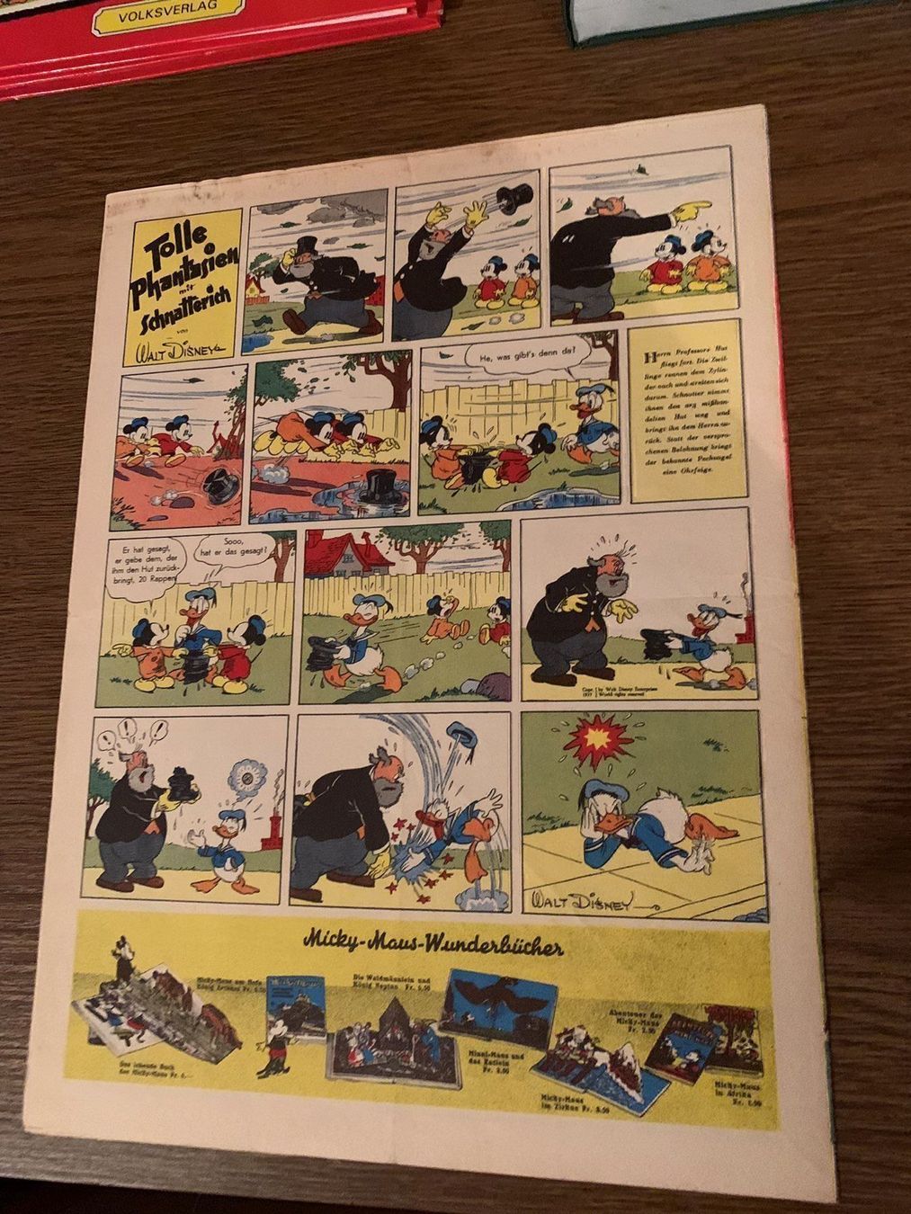 BD: Micky Maus Bollmann 1937 – D'occasion à Gysenstein par Comic_sammler 1