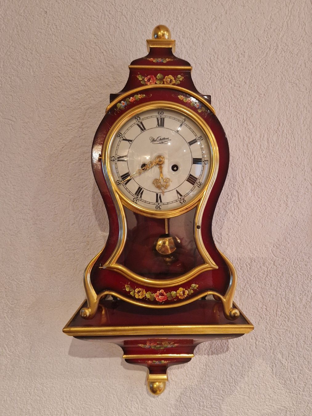 Uhren: Pendule Du Château handbemalt – Gebraucht aus Ottenbach von Frido17