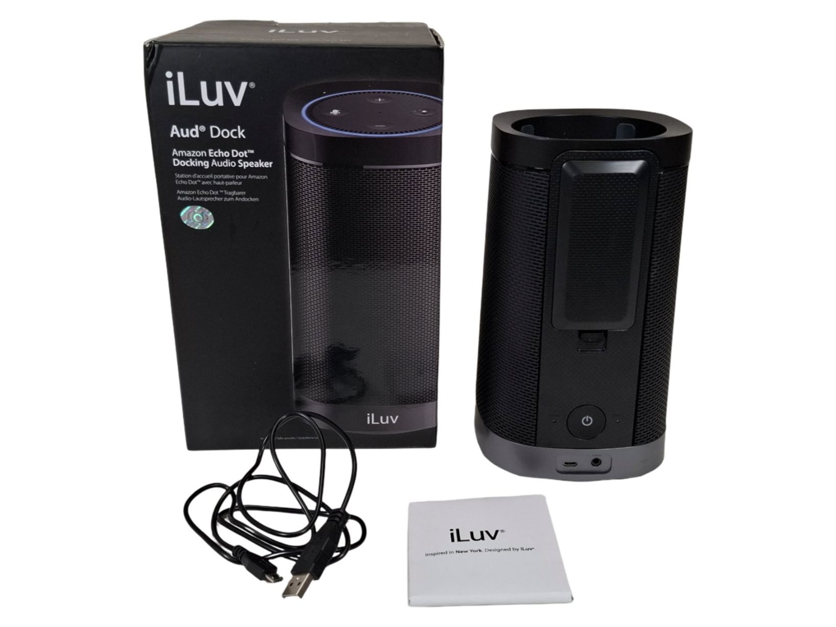 Docking station: ILUV Aud Dock tragbarer Audio-Lautsprecher – Nuovo (secondo la descrizione) da Wil SG venduto da Restwert_Wil