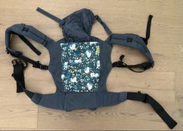 Baby carrier with hood 