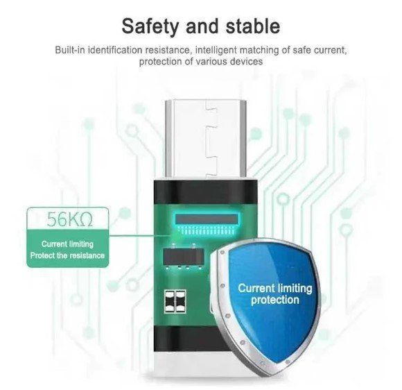 Unità & Adattatore: USB-C Weibliche zu Micro USB Männlich Adapter – Nuovo e nell'imballaggio originale da Rorschacherberg venduto da elektrofreak 4