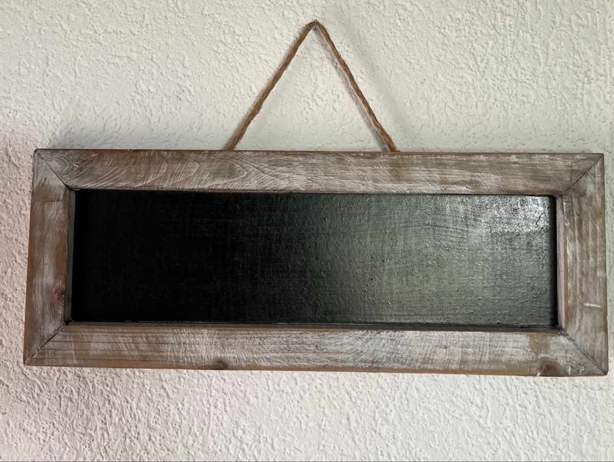Tutte le decorazioni: Deko Rustikale Wandtafel im Holzrahmen – Usato da Altdorf UR venduto da JanAil