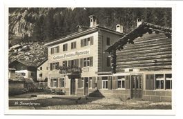 Innerferrera - Calantgil (GR) Gasthaus Alpenrose - um 1940