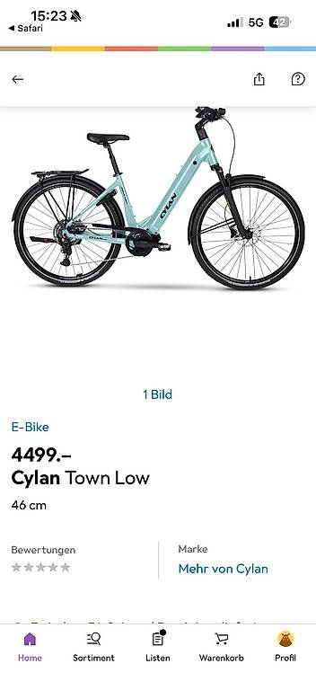 Biciclette: Cylan E-Bike Bosch cx performance line  – Usato da Solothurn venduto da mar_spc6 4