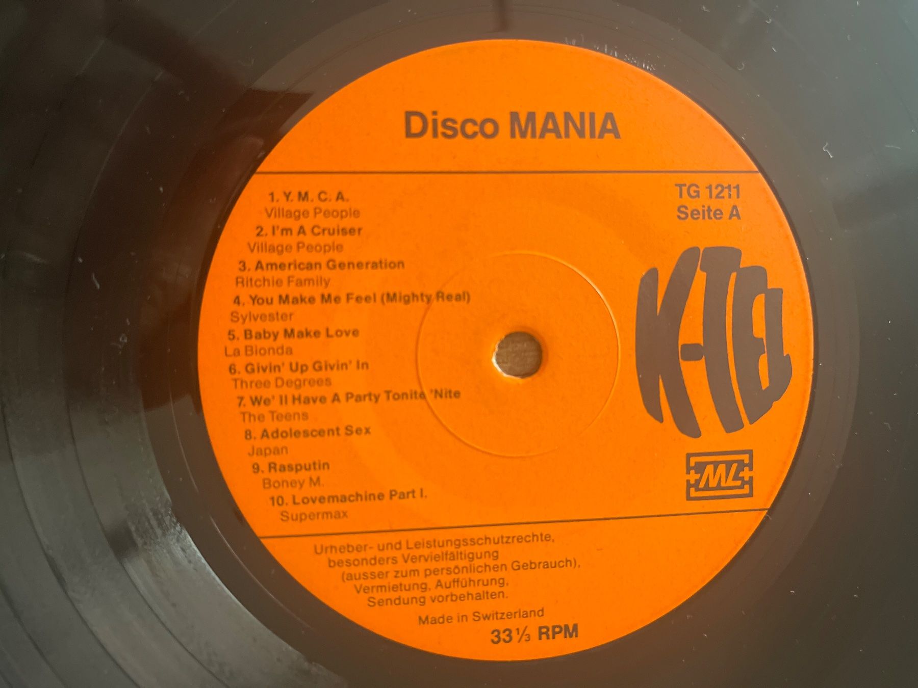 Dischi in vinile: A623/Disco-Disco Mania – Usato da Frutigen venduto da Philippe_jsp 2