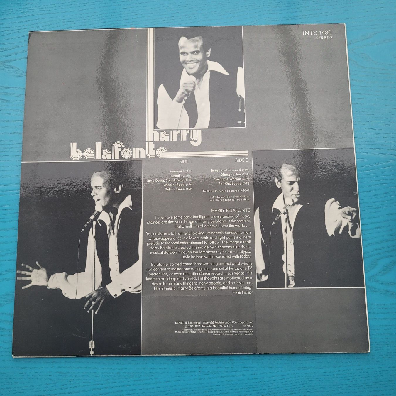 Schallplatten: Harry Belafonte – Gebraucht aus SCHÜBELBACH von CoKaHa 1