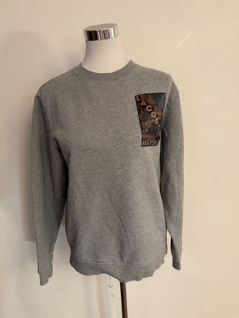 Lacoste Pulli, Gr. M, Grau, Herren