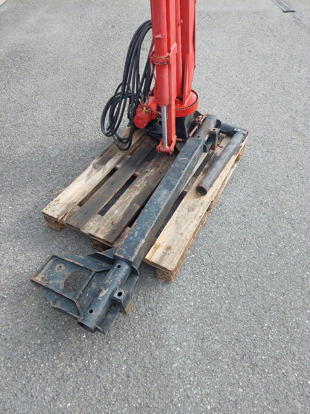 Kräne: Hydraulischer Kran – Gebraucht aus Gams von stoeckligams 3