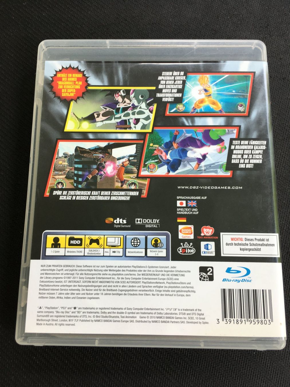 Sony Giochi: Dragonball Raging Blast 2 - Playstation 3 / PS3 – Usato da St.Gallen venduto da sjosjo 1