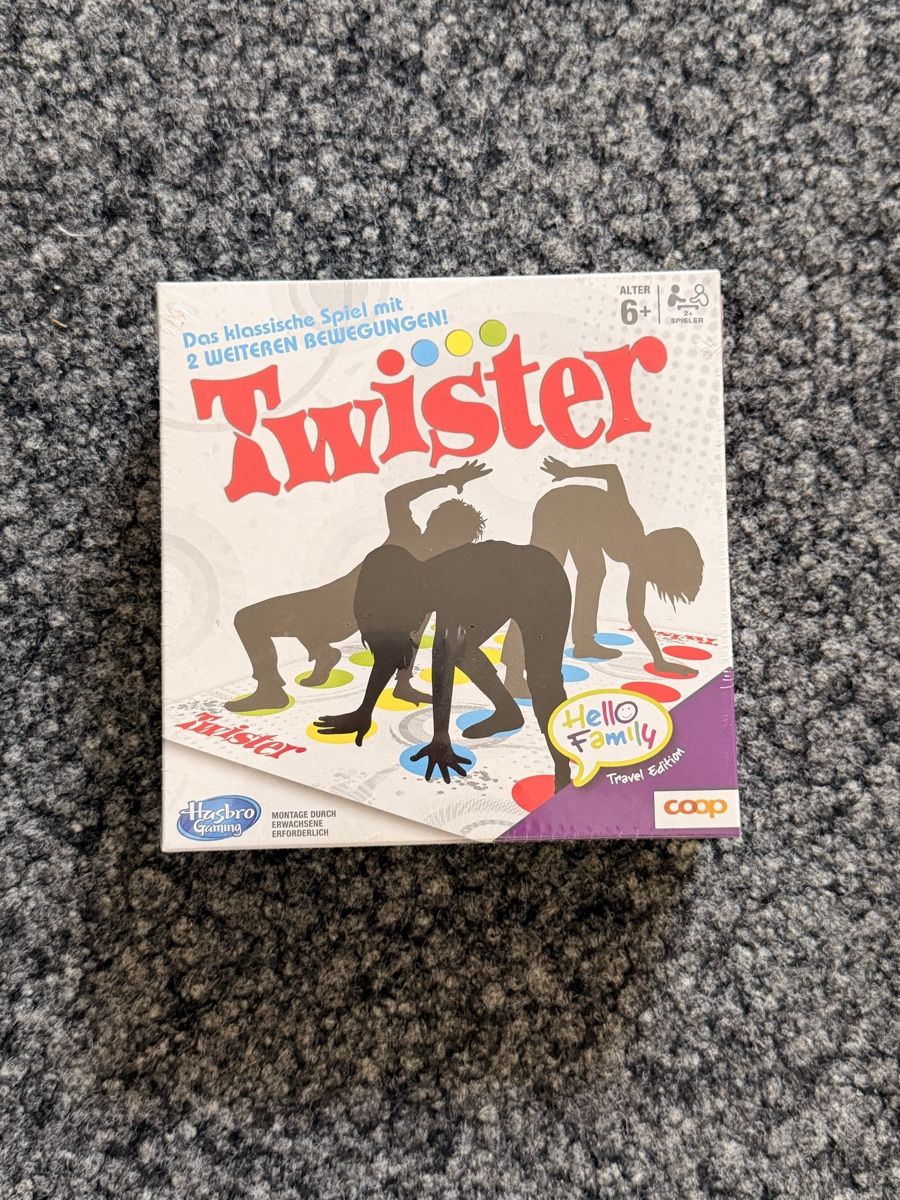Giochi: Twister Spiel – Nuovo e nell'imballaggio originale da Witterswil venduto da J2025_28