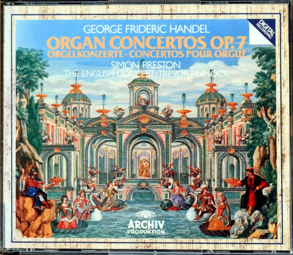 CD: Händel Orgelkonzerte Op.7 - Simon Preston 2 CD – Usato da Niederhelfenschwil venduto da Rol9527