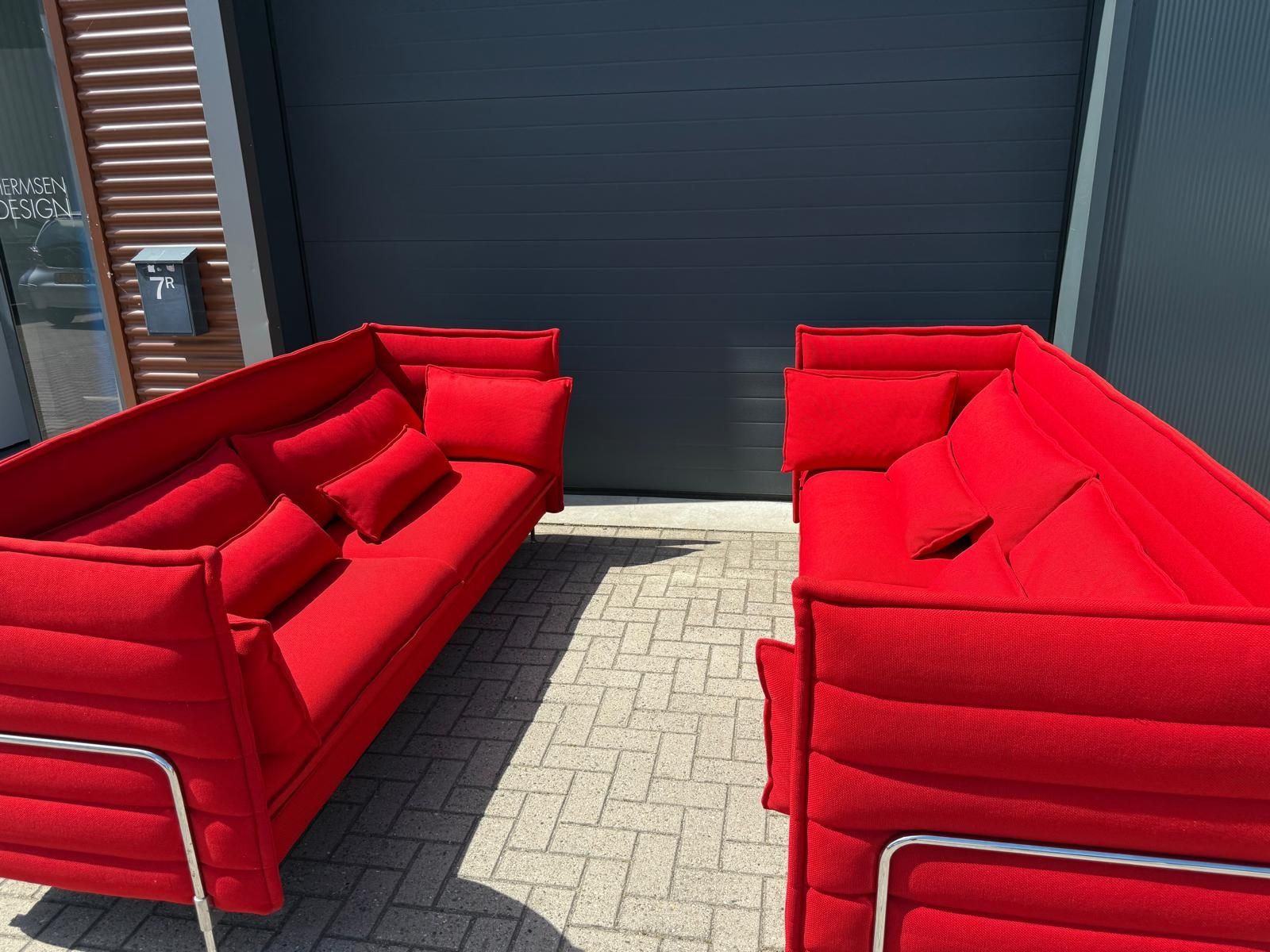 Vitra Divani: Vitra - Alcove Lowback Sofa - 2x – Usato da Gelderland venduto da HermsenDesign 1
