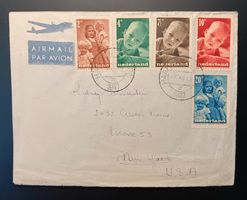 Holland Flugbrief nach U.S.A 1947