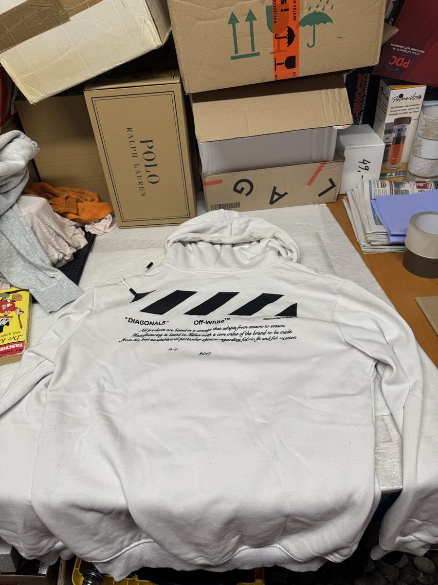 Off-White Maglioni & Felpe: Off White Hoodie XL – Usato da Aeschi SO venduto da Toporiginals 1