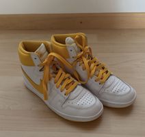 Nike Air High Sneaker Gelb/Weiss, Grösse 37, Top Zustand!