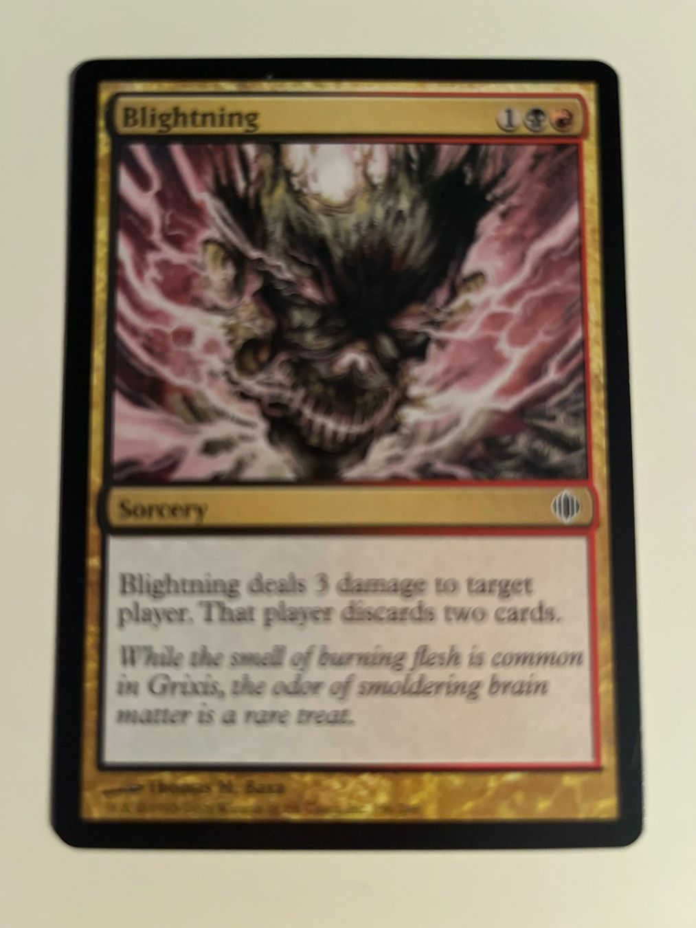 Magic The Gathering Sammelbilder & Trading cards: 1 x Blightning - Magic: The Gathering - MtG – Gebraucht aus Kriens von Shadi1980