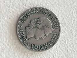 Schweiz 10 Rappen 1909