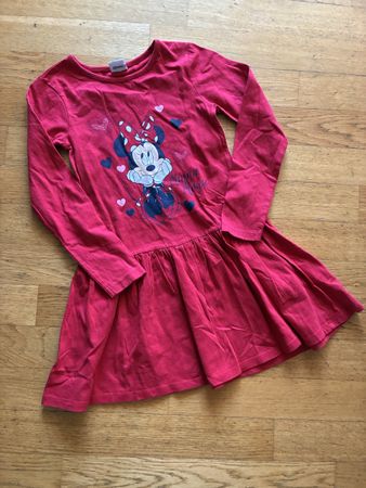 Schönes Mickey Kleid Gr. 116/122