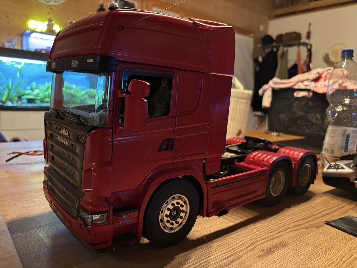 Scania Modellismo RC: Scania R730 1:14 Truck – Usato da Burgistein venduto da piero.85 5